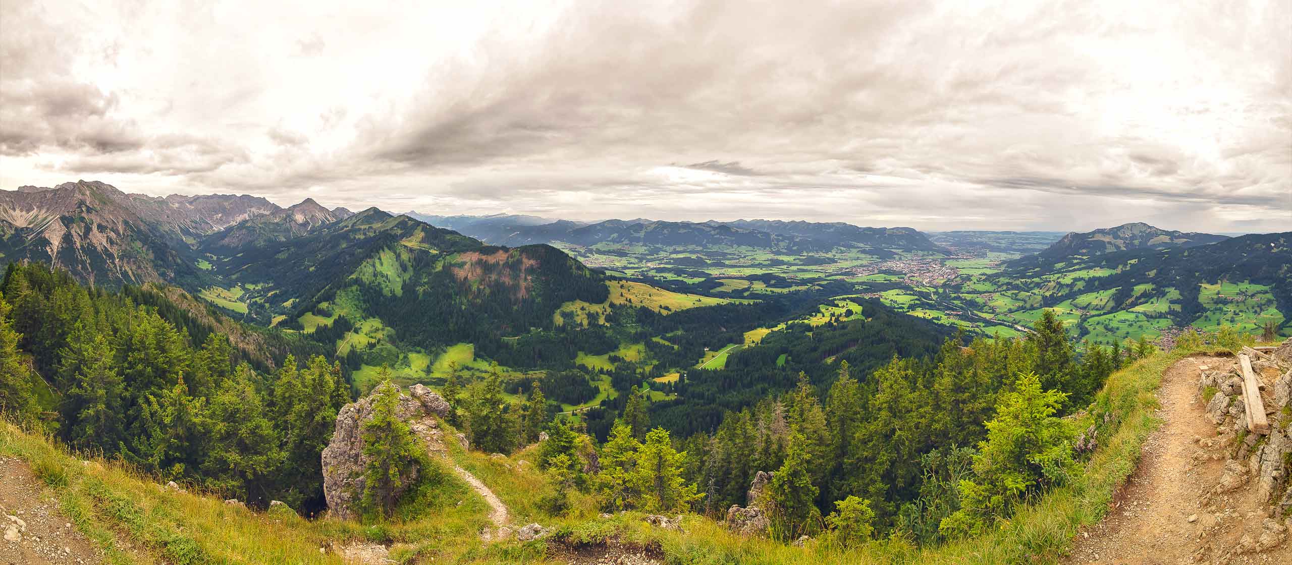 Blick vom Imberger Horn